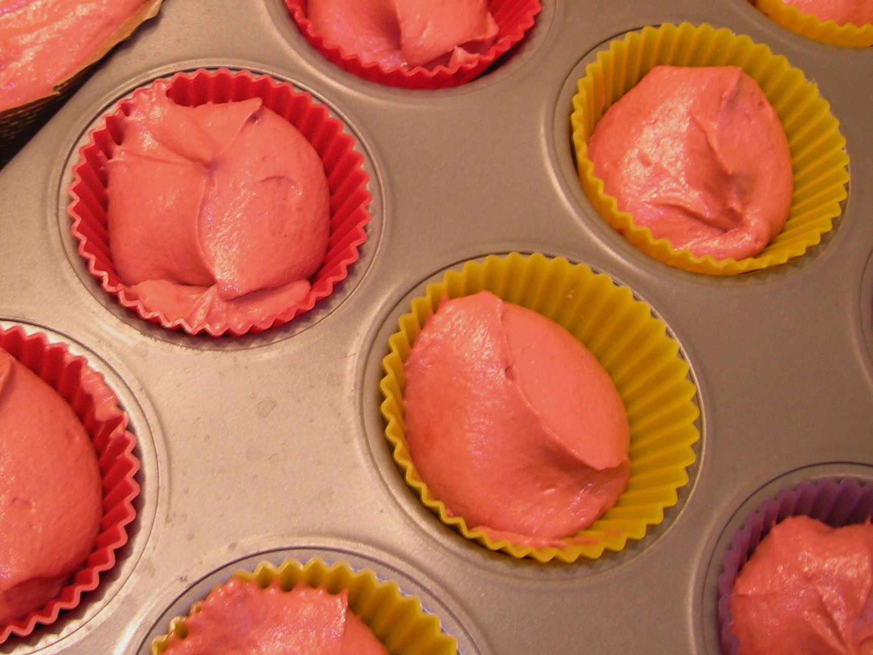 pink velvet batter