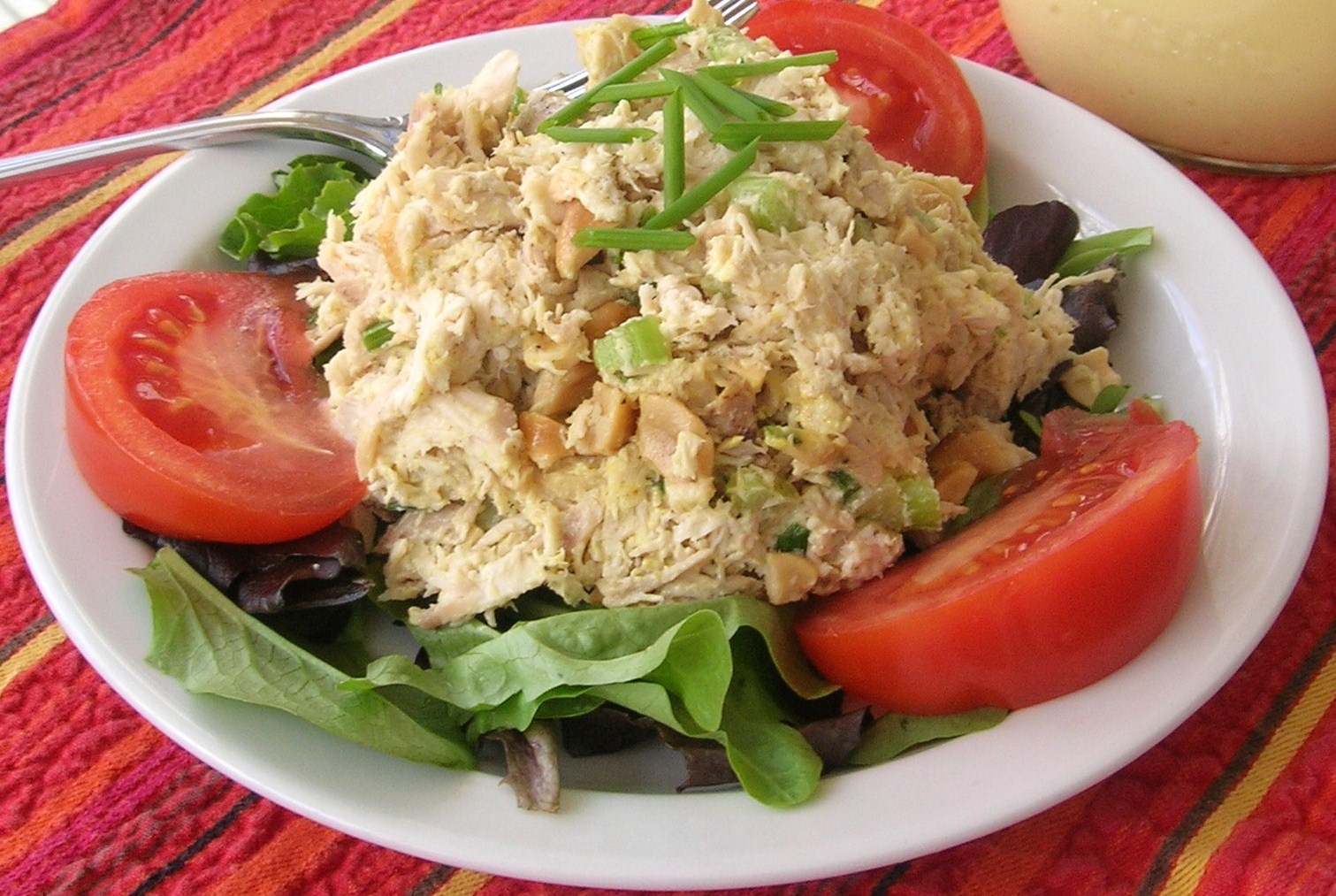 cashew chicken salad